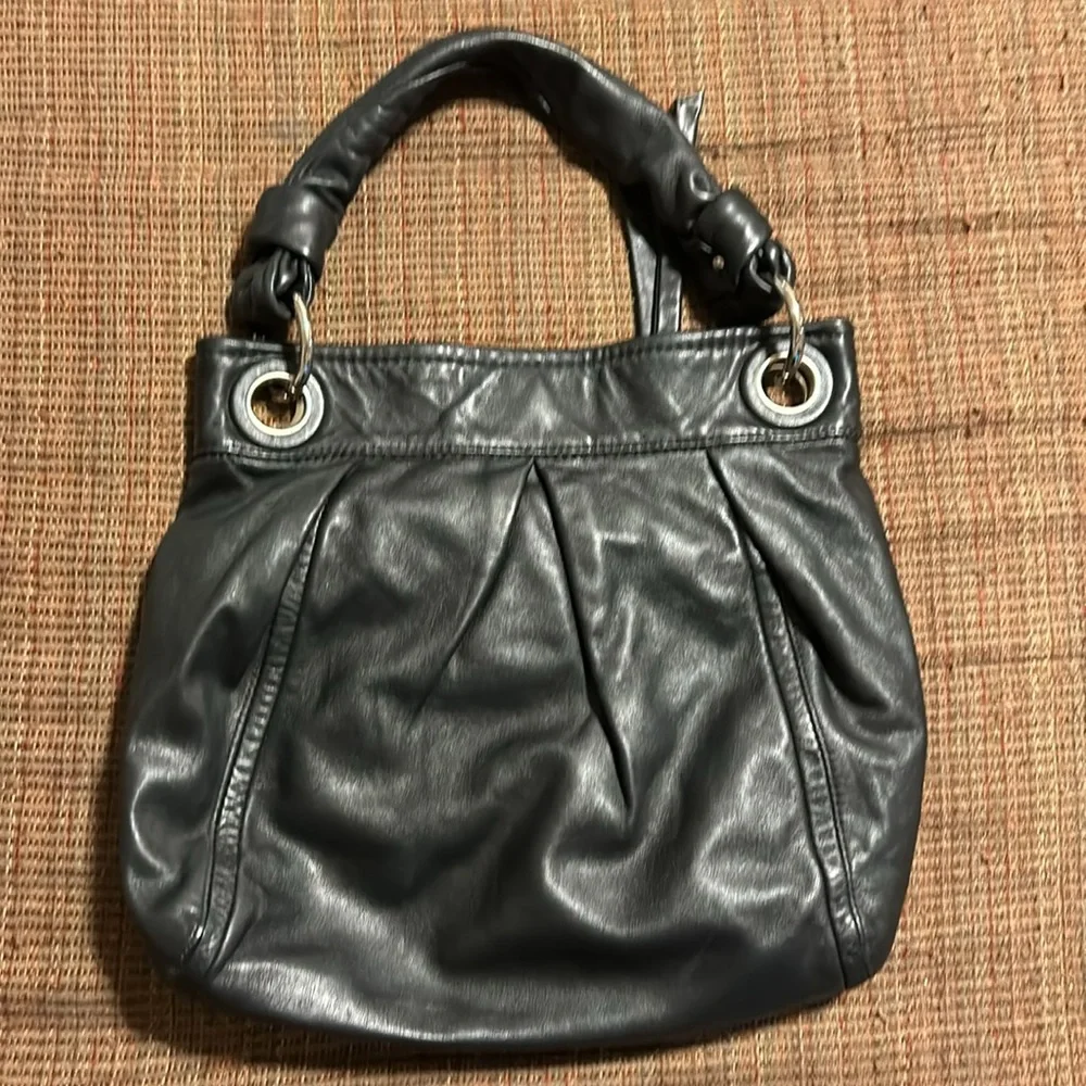 Coach Black Leather Handbag - Picture 3 of 6